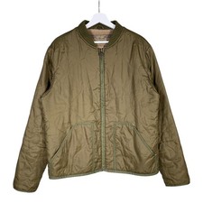 Vintage Polo Jeans Ralph Lauren Military Jacket Med Green Bomber Army USRL 1967