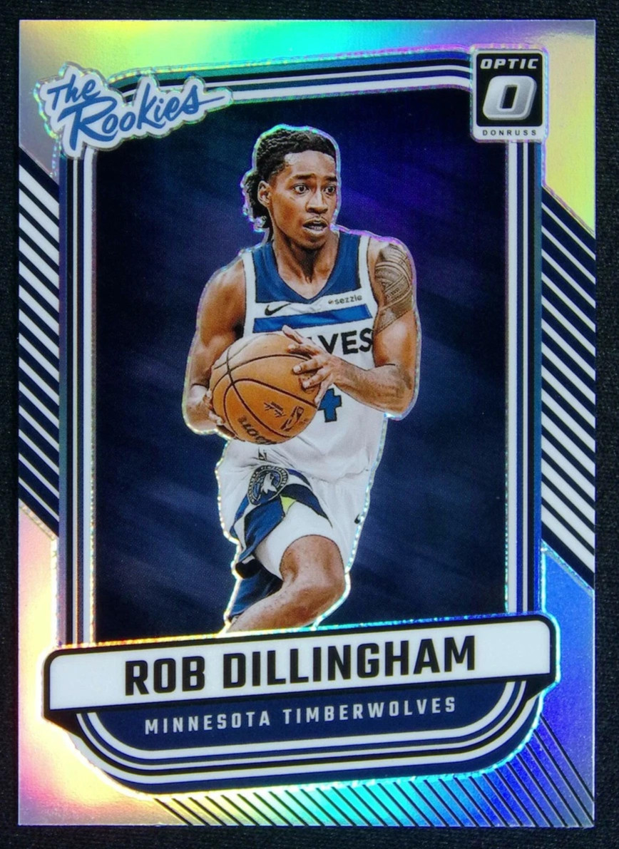 2024-25 Donruss Optic ROB DILLINGHAM  #5 The Rookies Silver Holo