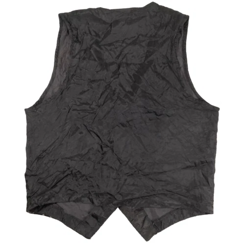 Vtg 90s Goth Vest S Vamp Whimsigoth Cyber Steampunk 80s Y2K Boho Grunge Fairy - Image 3 of 4