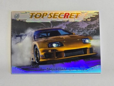 TARMAC CARDS Top Secret Capsule Vol. 01 TOYOTA GT-300 SUPRA SILVER CARD