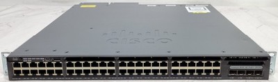 Cisco Catalyst 3650 48 Port Gigabit Switch 1550W PoE+ 2x 10Gig WS-C3650-48FD-E