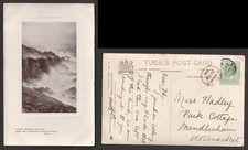 Burns Poem Tucks Postcard. Posted 1908