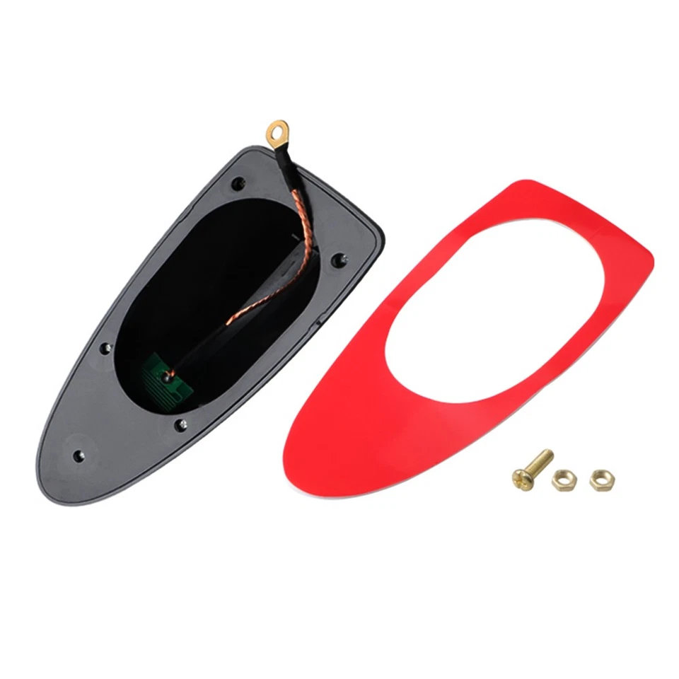 1-10X Black Antenna Aerial Ariel RMA305 Van Stereo Radio Rubber Mast Wing Roof - Imagem 3 de 4