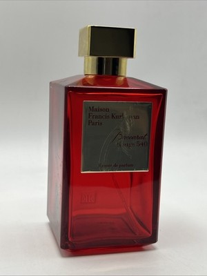 EMPTY BOTTLE Maison Francis Kurkdjian Paris Baccarat Rouge 540 Extrait 200ml
