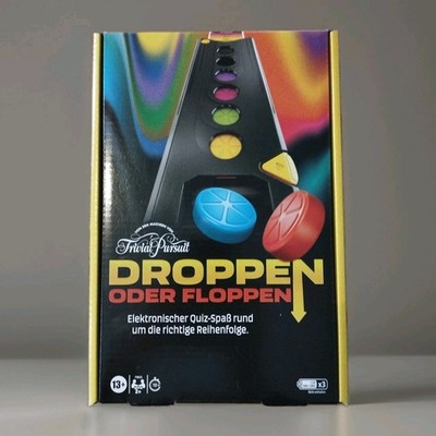  Trivial Pursuit Hasbro Droppen Oder Floppen Elektronischer Quiz-Spaß     