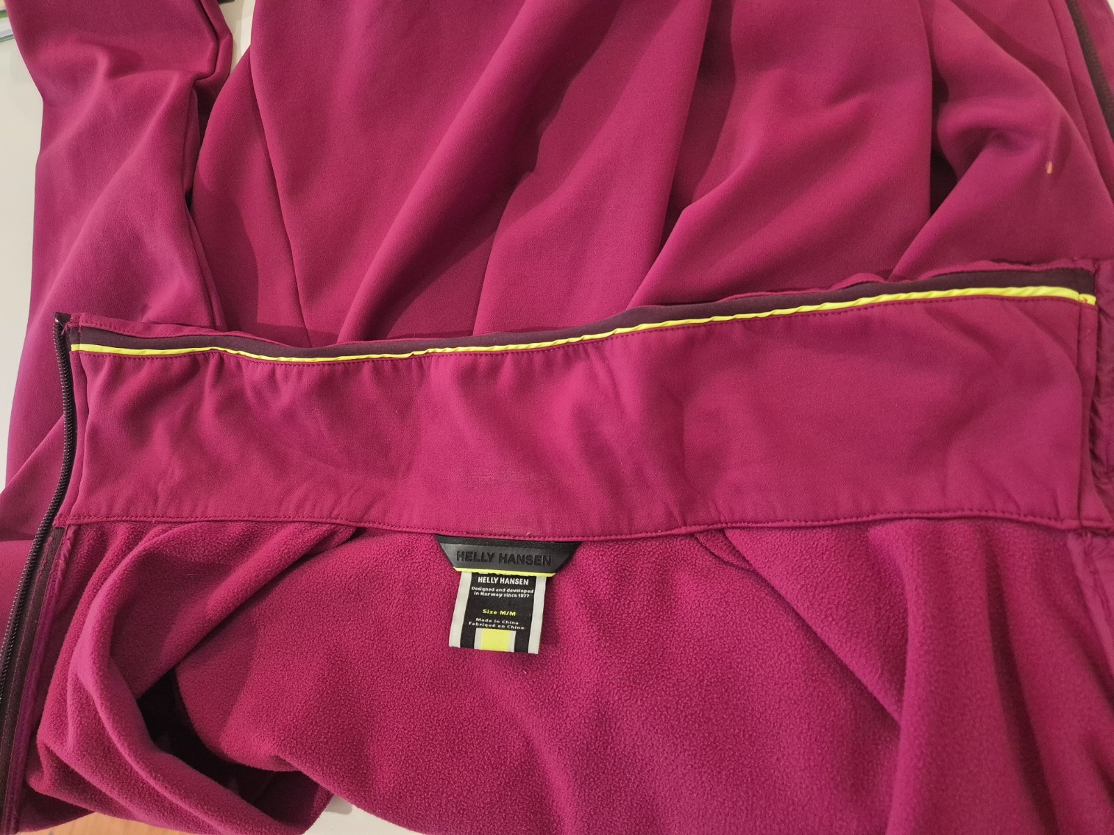Helly Hansen Burgundy Performance Jacket Full Zip… - image 16
