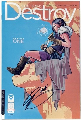 She Said Destroy #1 - Vault Comics Variant Signed by Liana Kangas w/COA
