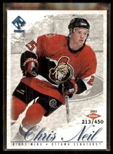 2001-02 Private Stock Retail Chris Neil RC RC 213/450 #133