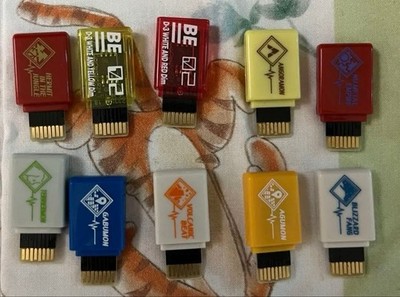 Digimon Vital Armband BE 25th Anniversary Set + BEMORY 10-teiliges Set Japan