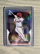 2023 Bowman Mega Box Baseball James Wood MOJO Chrome Refractor BCP-129