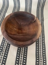 black walnut wooden bowl