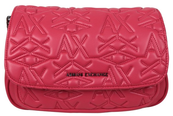 Armani Exchange Damen Handtasche Rot Schultertasche Tasche Crossbody Bag-image