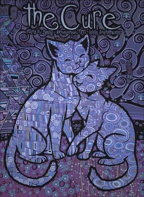 The Cure Live in Albuquerque 2023 Poster, Unframed Poster Wall Art Decor