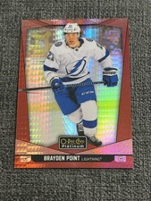 Brayden Point 2024-25 O-Pee-Chee Platinum Hockey Red Prism /199 #121