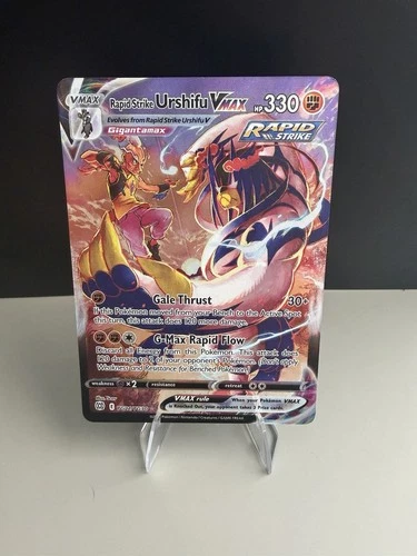 Rapid Strike Urshifu VMAX TG21/TG30 Swsh09: Brilliant Stars Trainer Gallery Holo