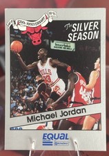 1990-91 Star Equal Chicago Bulls 25th Anniversary - Michael Jordan #1