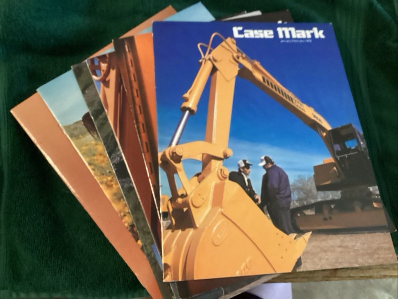 1978 Case Mark Magazine Set Of 6  January To December 