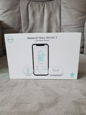 Sense-U Baby Monitor 3: Breathing Movement, Body Temperature, Rollover, NEW