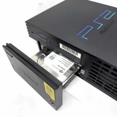500GB 3.5 SATA HDD - Sony PlayStation 2 PS2 Fat HDD & Adapter Kit Bundle