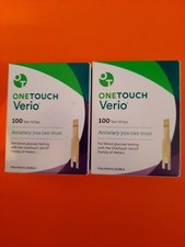 200 CT One Touch Verio Blood Glucose Test Strip 100X2 Exp 10/31/2026 Free Ship