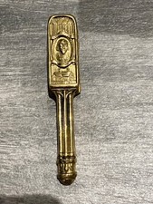 A Tudor Style 1950s Heavy Cast Brass Nutcracker Featuring Shakespeare