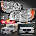 Fits 2011-2018 Dodge Grand Caravan 2008-2016 Chrysler Town & Country Headlights