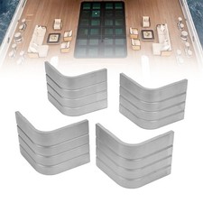 Pontoon Corner Caps 3-1/8in To 3-3/16in Top Scratch Proof Boat Corner Caps