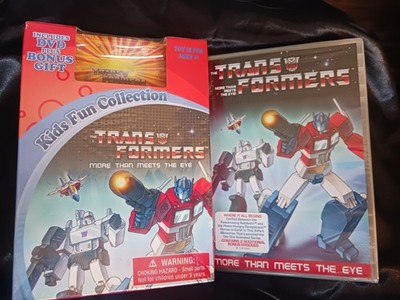 NEW! Lot of 2 Transformers: More Than Meets the Eye DVDs NTSC w/Bonus Eps   