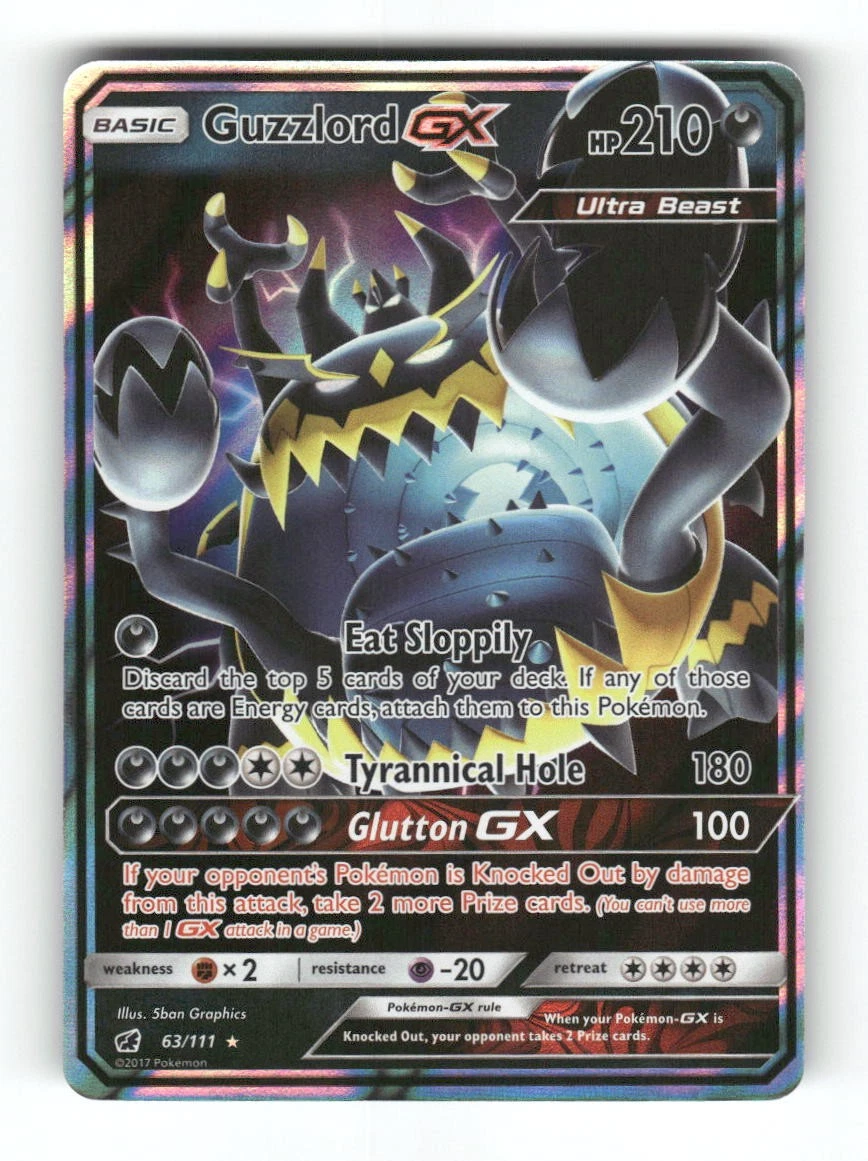 Guzzlord GX Pokémon TCG Cards for sale | eBay