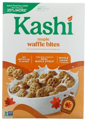 Kashi Maple Waffle Bites Cereal 12.7 Oz