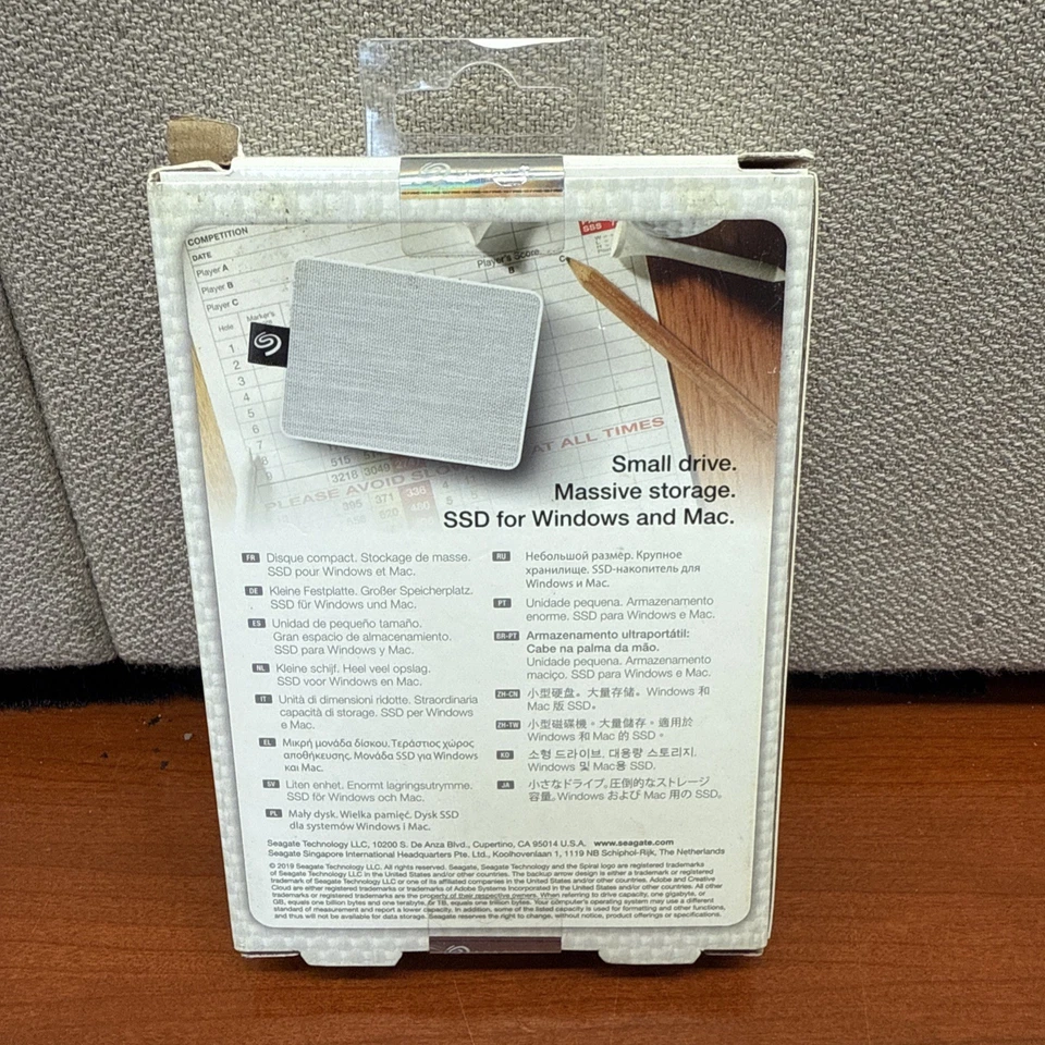 Seagate 1TB,External (STJE1000402) Solid State Drive - Image 2 of 2