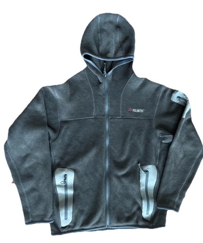 Arc'teryx, Vintage 2000s Arcteryx Embroidered Polartec Fleece Zip Up Jacket Men's M