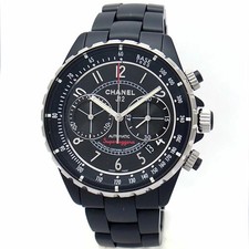 CHANEL J12 H3409 Black Case Size 41mm Wrist Size 17.5cm Men's Used Watch #91030