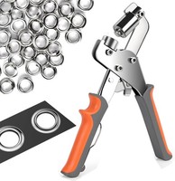 ÖSenzange Profi Mit 300 ÖSen Ø 10Mm Magnetische ÖSenstanze Kohlenstoffstahl