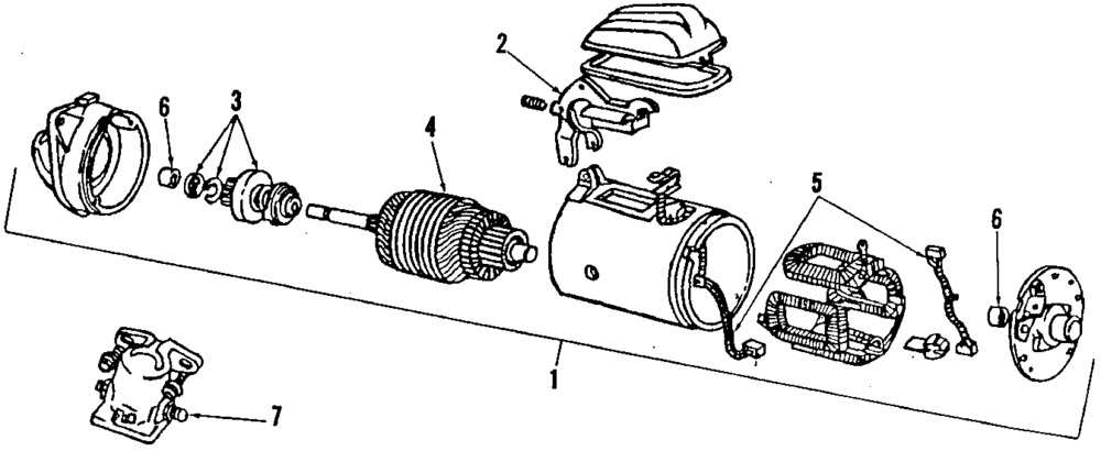 Relé para Ford 1984-1991 (P/N E43Z-11433-A)
