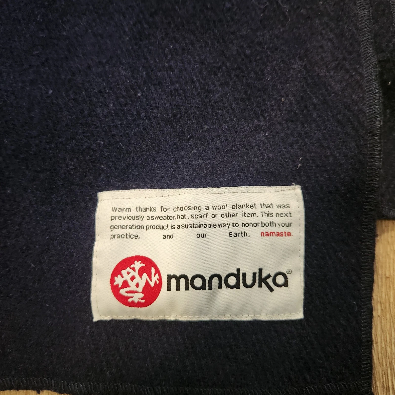manduka wool yoga blanket 