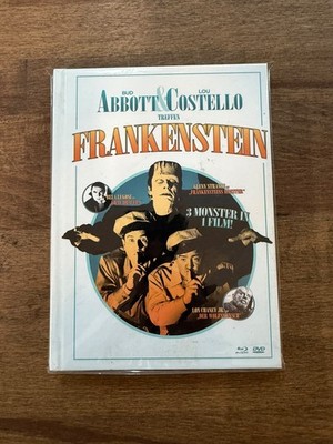 Abbott & Costello treffen Frankenstein  DVD+BD Mediabook gebraucht
