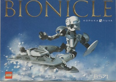 Lego Anleitung Bionicle Kopaka Nuva 8571