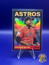 2025 Topps Archives - 1964 Topps Framber Valdez #49 Black Foilboard