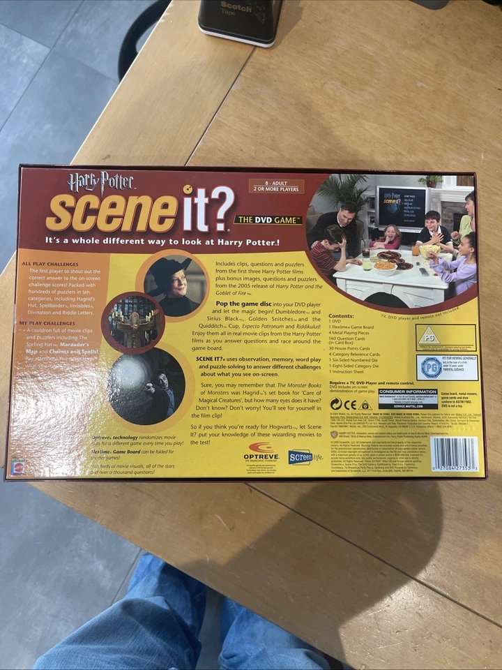 Harry Potter Scene it ? The DVD Game 2005 - 100% Complete - Image 2 of 4