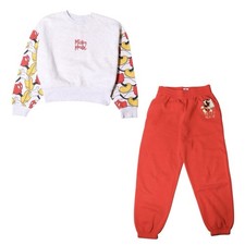 Disney Mickey Mouse Tracksuit S Set Sweatshirt Joggers Lounge Set