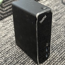 Lenovo ThinkPad USB 3.0 DU9019D1 Laptop Docking Station No Adapter Tested
