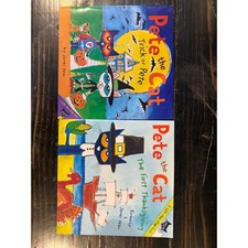 Pete the Cat Book Set Trick or Pete The First Thanksgiving Lift-the-Flap Dean
