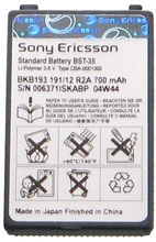 Baterías para Teléfonos Celulares Sony Ericsson Para Sony
