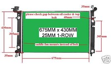For Holden Commodore  Raiator VT V6 Series 2 99-01 Auto
