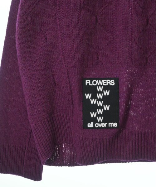 RAF SIMONS パープル Letter Badge セーター RAF SIMONS パープル Letter Badge セーター