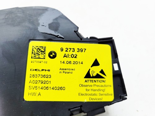 BMW X5 F15 SEAT ADJUST CONTROL SWITCH FRONT LEFT PASSENGER SIDE 9273397 2014 - Picture 15 of 16