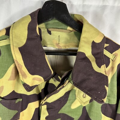 1960s Vintage Czech Airborne Salamander Smock Jacket Camo | eBay