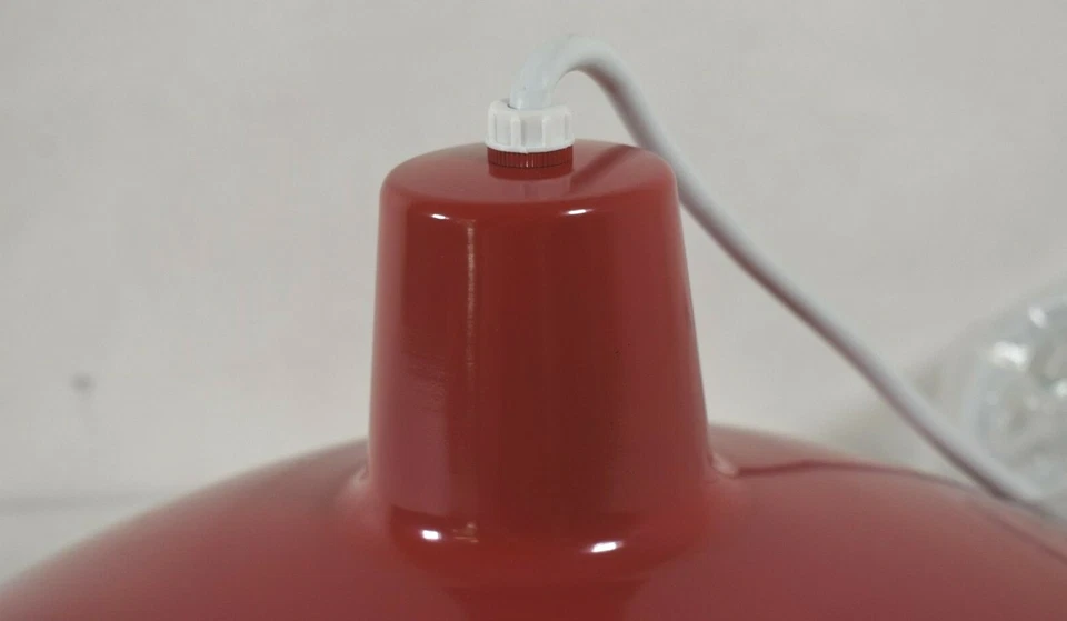 Sea Gull Lighting 6517993S-21 Red Painted Shade Ceiling Fixture Pendant LED - Image 2 of 4