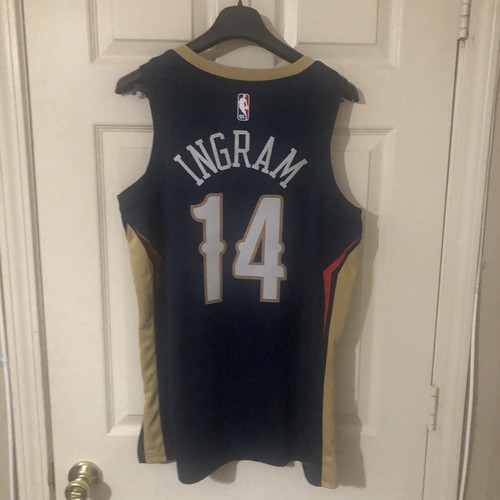 Authentic Nike Dri-Fit New Orleans Pelicans Icon Edition Brandon Ingram Jersey - Picture 4 of 12